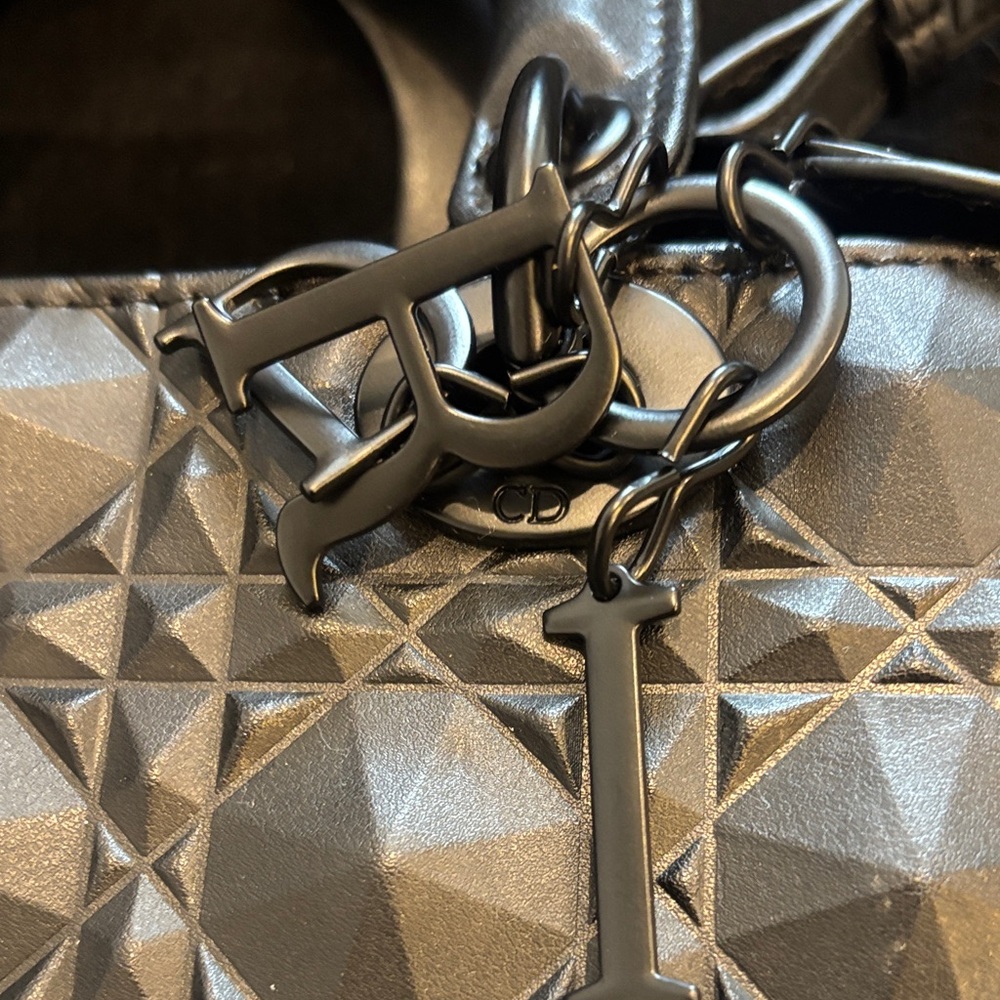 Dior black Geometric Satchel - Picture 4 of 16